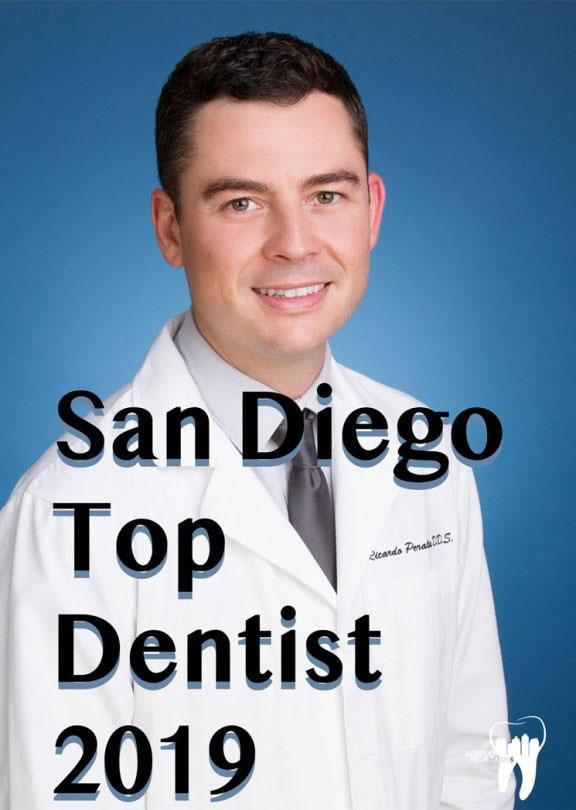 Dr Peralta has made the 2019 “Top Dentists” list on San Diego Magazine